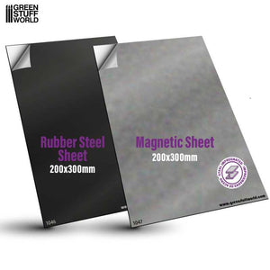 Green Stuff World Magnetic Sheet COMBO - Self Adhesive New - Tistaminis