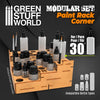 Green Stuff World Modular Paint Rack - STRAIGHT CORNER New - Tistaminis