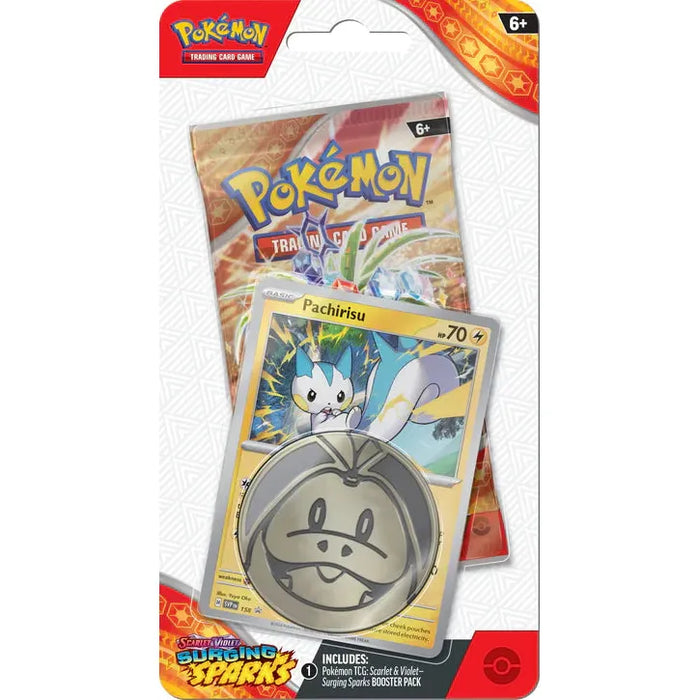 POKEMON SV8 SURGING SPARKS CHECKLANE BLISTER - Pachirisu