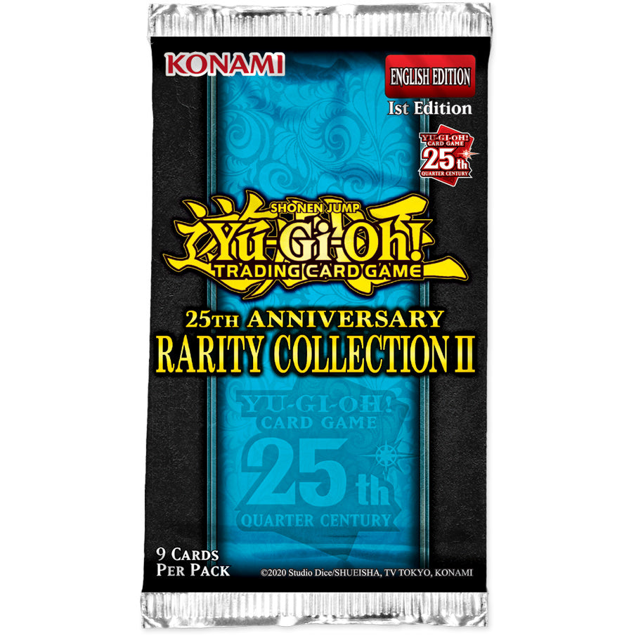 YUGIOH 25TH ANNIVERSARY RARITY COLLECTION II Booster Pack (x1) May-24 Pre-Order - Tistaminis