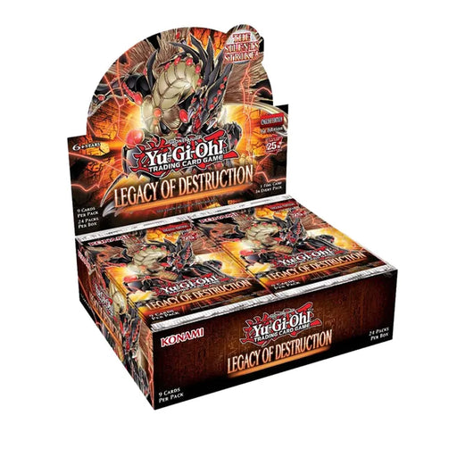 Yugioh LEGACY OF DESTRUCTION BOOSTER BOX April 26 Pre-Order - Tistaminis