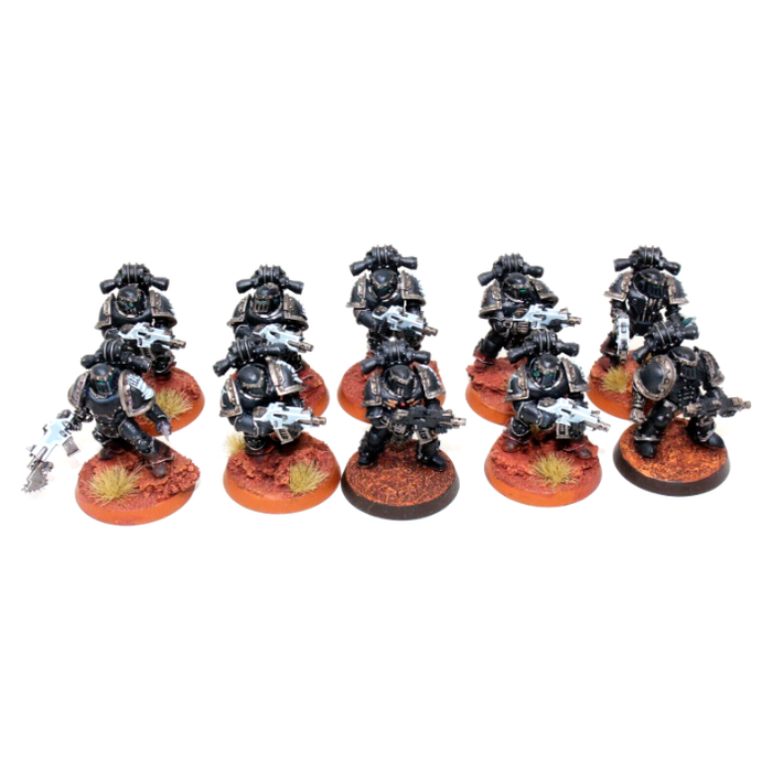 Warhammer Horus Heresy Iron Hands Legion MKIV Squad Well Painted JYS36