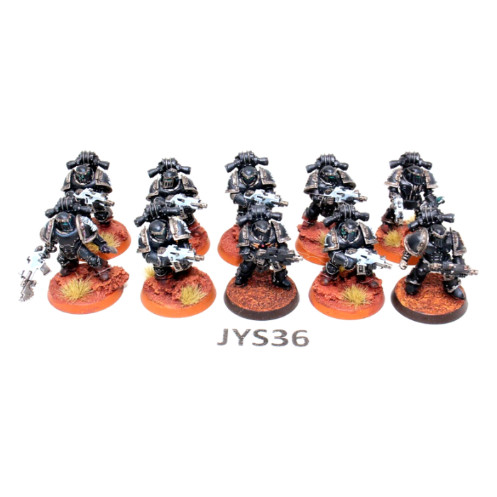 Warhammer Horus Heresy Iron Hands Legion MKIV Squad Well Painted JYS36