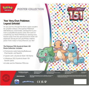 Pokemon Scarlet and Violet 151 POSTER COLLECTION Oct-06 Pre-Order - Tistaminis