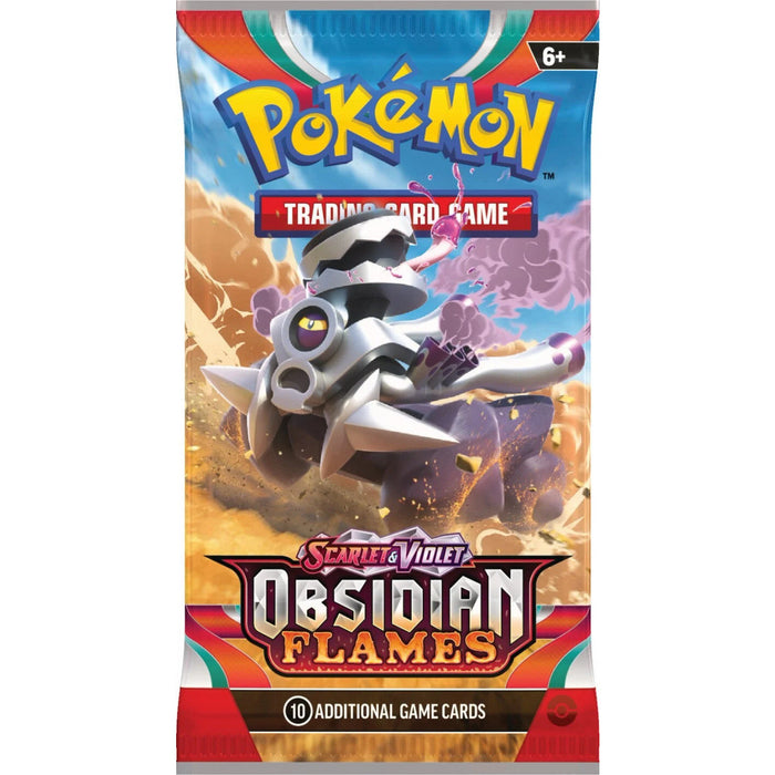 Pokemon Obsidian Flames Booster Pack (x1) Aug-11 Pre-Order - Tistaminis