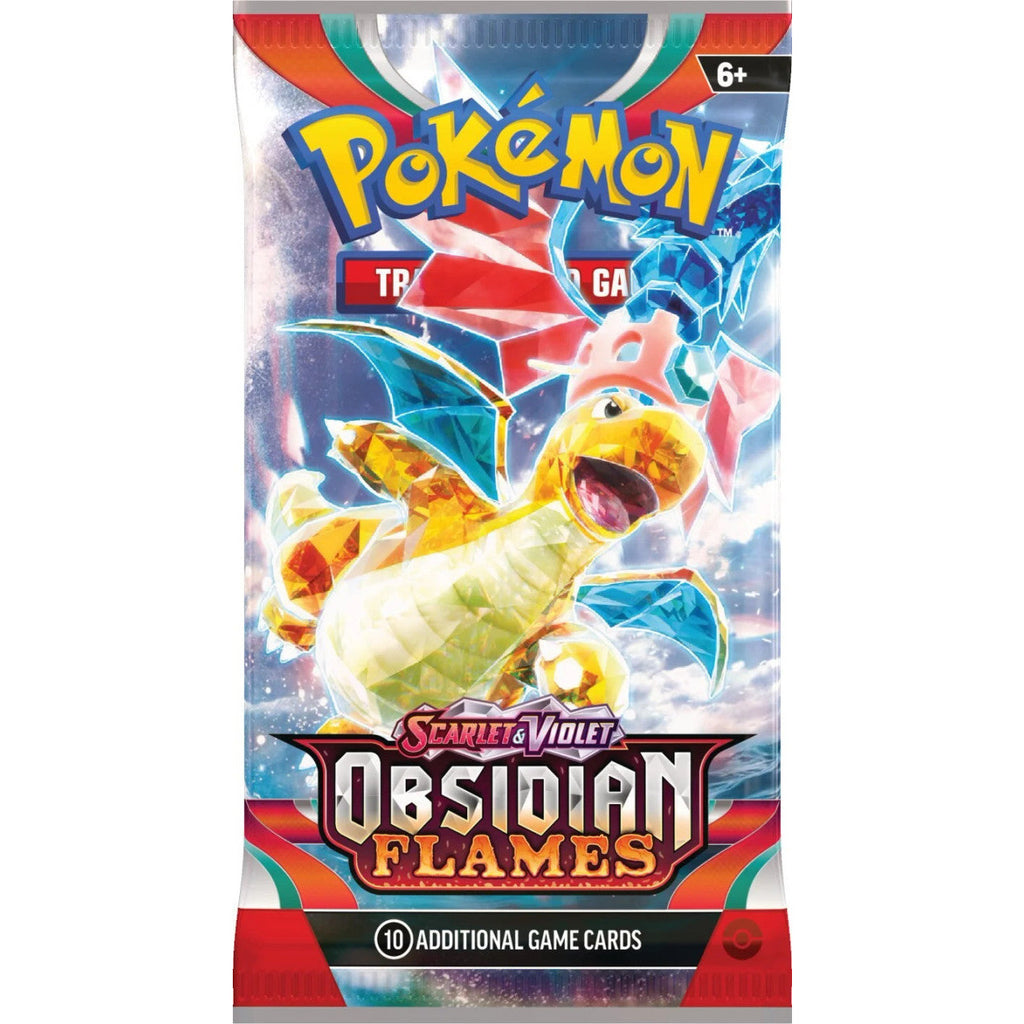 Pokemon Obsidian Flames Booster Pack (x1) Aug-11 Pre-Order - Tistaminis