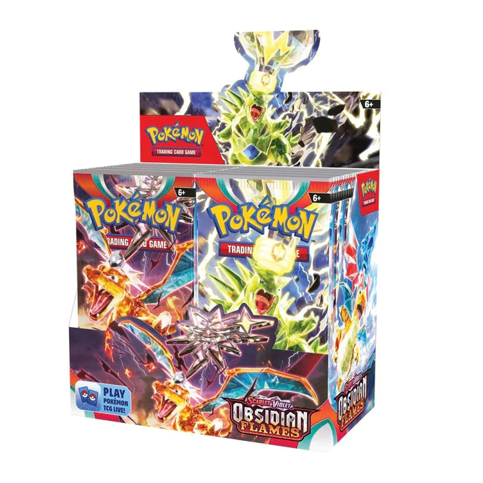 Pokemon Obsidian Flames Booster Box Aug-11 Pre-Order - Tistaminis