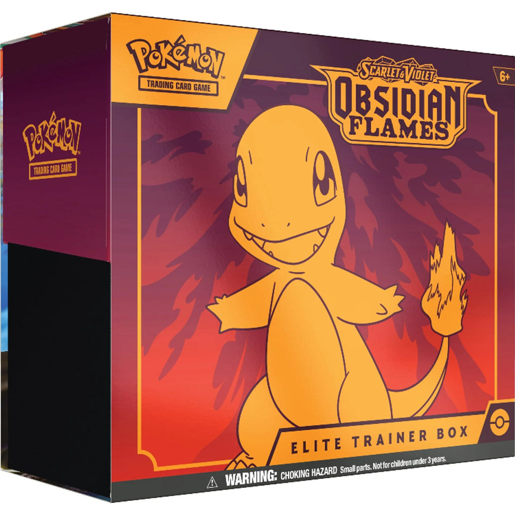Pokemon Obsidian Flames Elite Trainer Box Aug-11 Pre-Order - Tistaminis