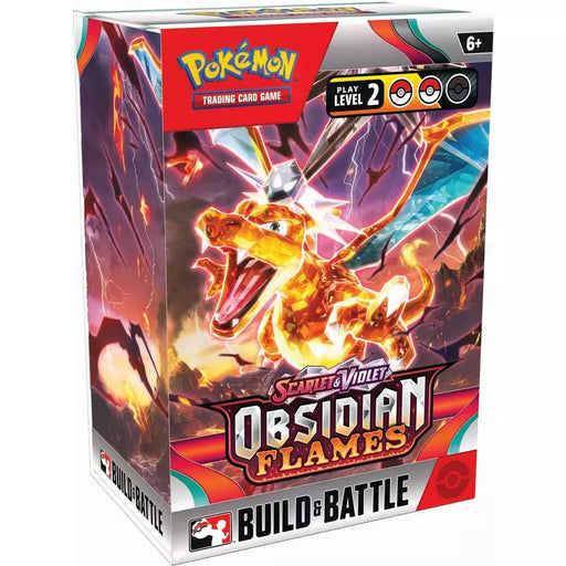 Pokemon Obsidian Flames Build and Battle Box Aug-11 Pre-Order - Tistaminis