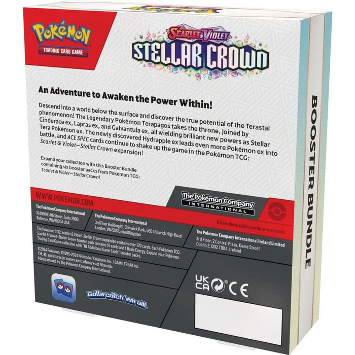 POKEMON STELLAR CROWN BOOSTER BUNDLE