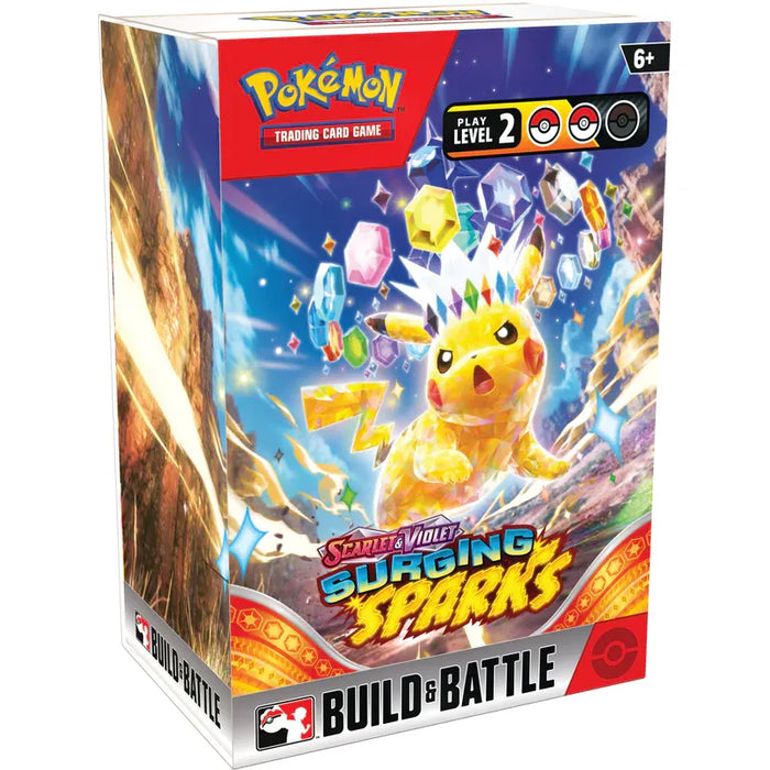 POKEMON SV8 SURGING SPARKS BUILD & BATTLE BOX DISPLAY Nov 22 Pre-Order