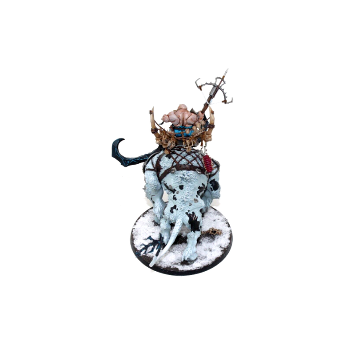 Warhammer Ogre Kingdoms Frostlord on Stonehorn Well Painted A1