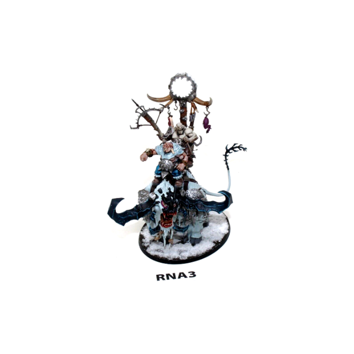 Warhammer Ogre Kingdoms Stonehorn Beast Riders Well Painted RNA3