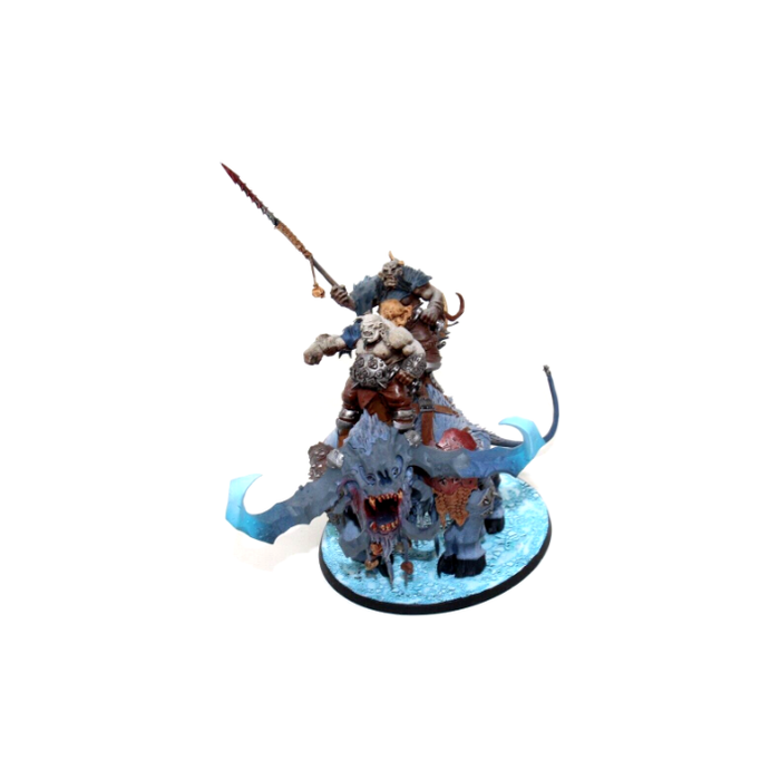 Warhammer Ogre Kingdoms Stonehorn Beast Riders Well Painted BG4