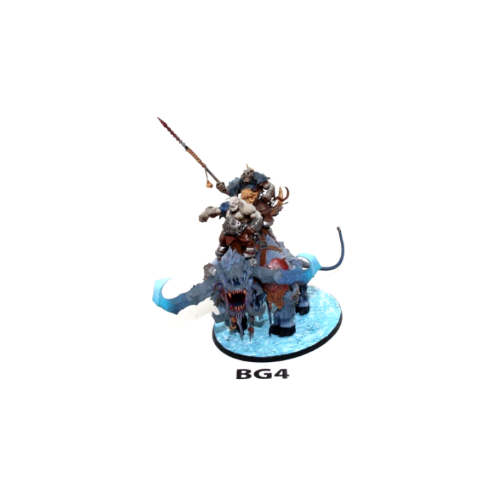 Warhammer Ogre Kingdoms Stonehorn Beast Riders Well Painted BG4