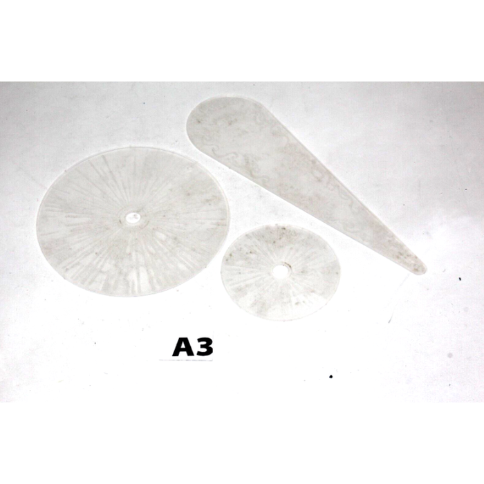 Warhammer Measuring Templates A3