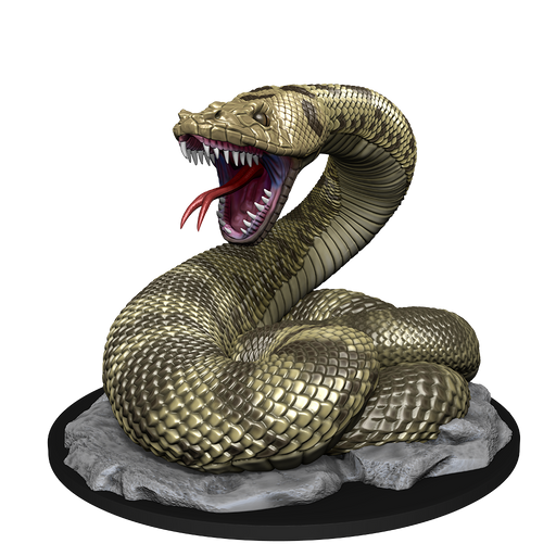 D&D Nolzur's Marvelous Unpainted Miniatures Wave 13: Giant Constrictor Snake New - Tistaminis