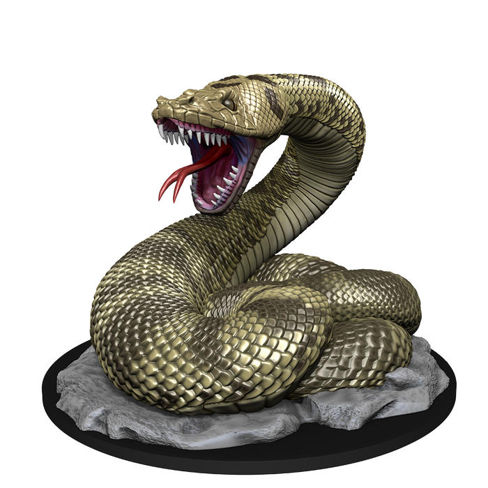 D&D Nolzur's Marvelous Unpainted Miniatures Wave 13: Giant Constrictor Snake New - Tistaminis