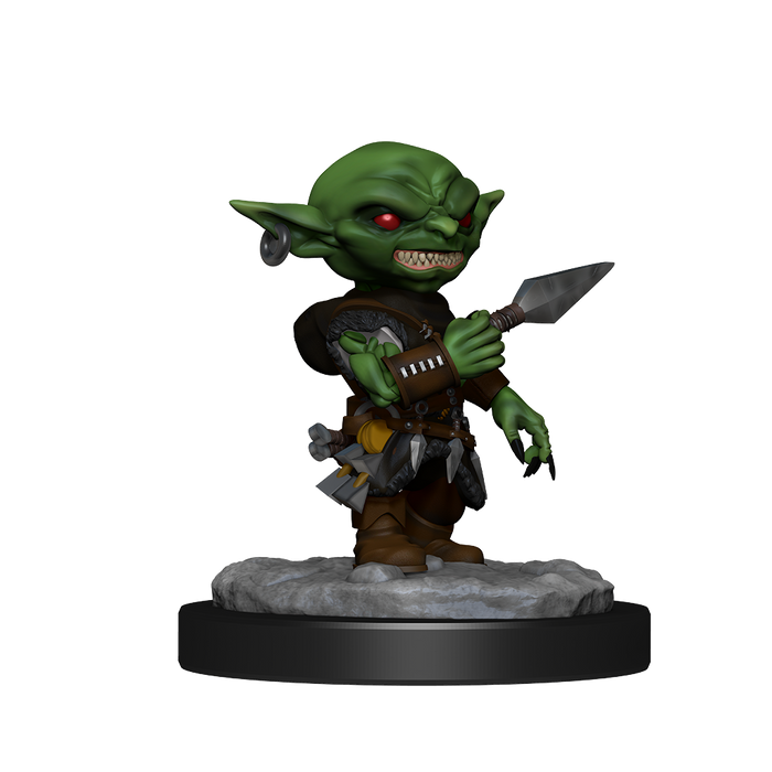 Pathfinder Deep Cuts Unpainted Miniatures: Wave 13: Goblin Rogue Male New - Tistaminis