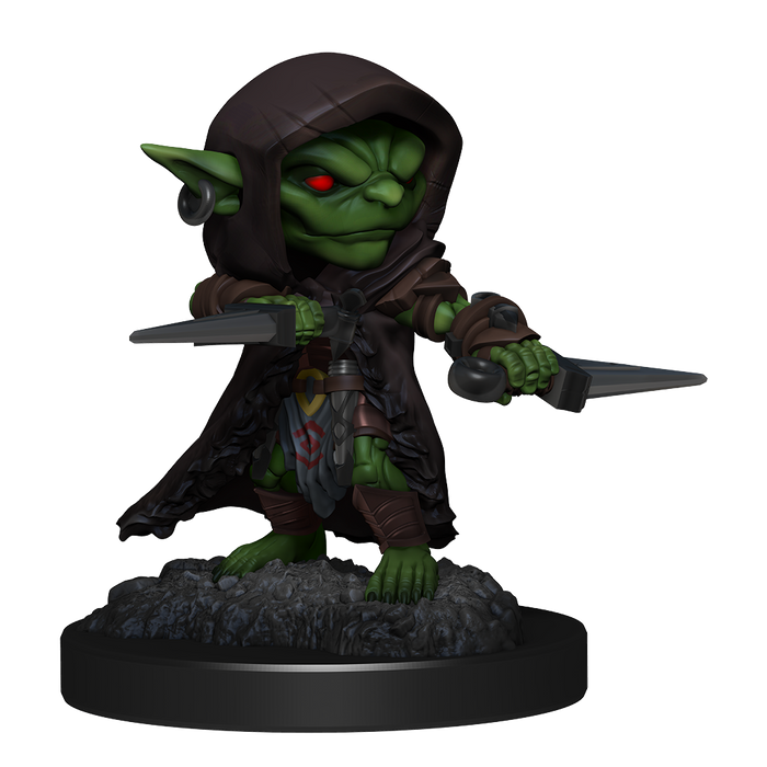 Pathfinder Deep Cuts Unpainted Miniatures: Wave 13: Goblin Rogue Male New - Tistaminis