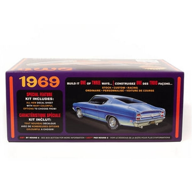 1969 FORD TORINO COBRA FASTBACK (1/25) AMT1217 New