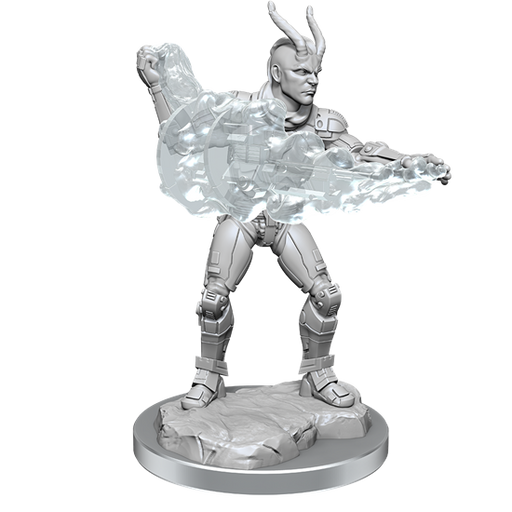 STARFINDER UNPAINTED MINIS WV17 LASHUNTA TECHNOMANCER MALE New - Tistaminis