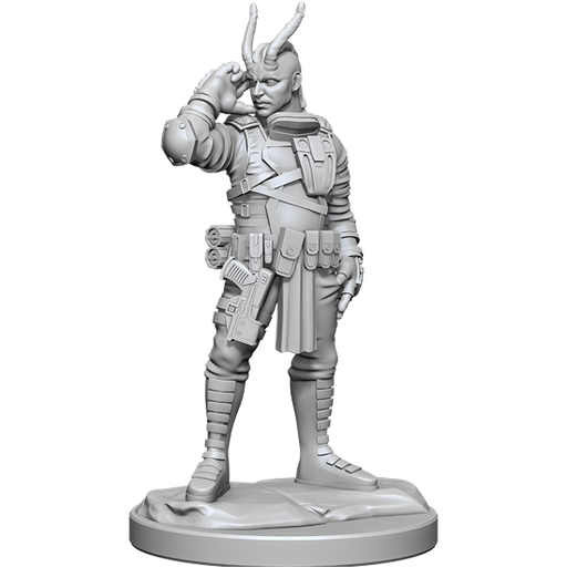 STARFINDER UNPAINTED MINIS WV17 LASHUNTA TECHNOMANCER MALE New - Tistaminis