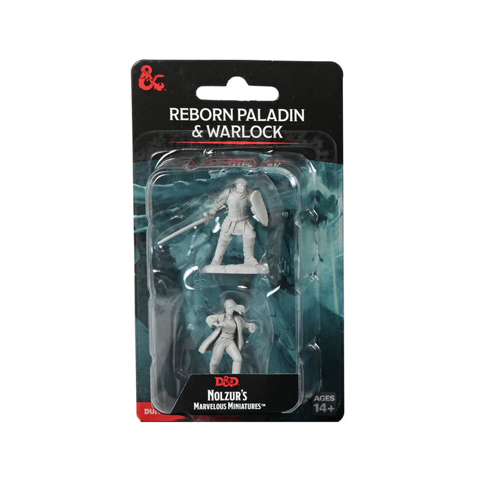 Dungeons & Dragons Nolzur's Marvelous Miniatures: Wave 22: Reborn Paladin & Reborn Warlock