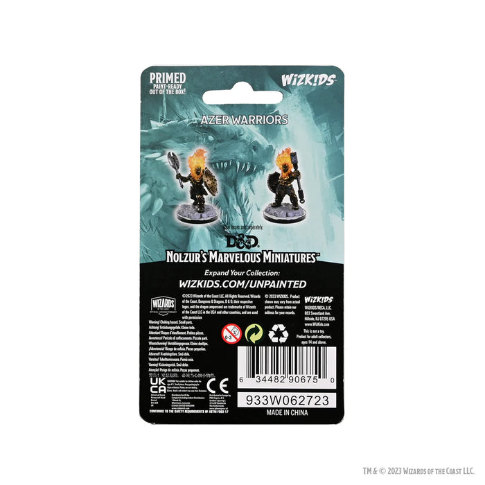 Dungeons & Dragons Nolzur's Marvelous Miniatures: Wave 22: Azer Warriors