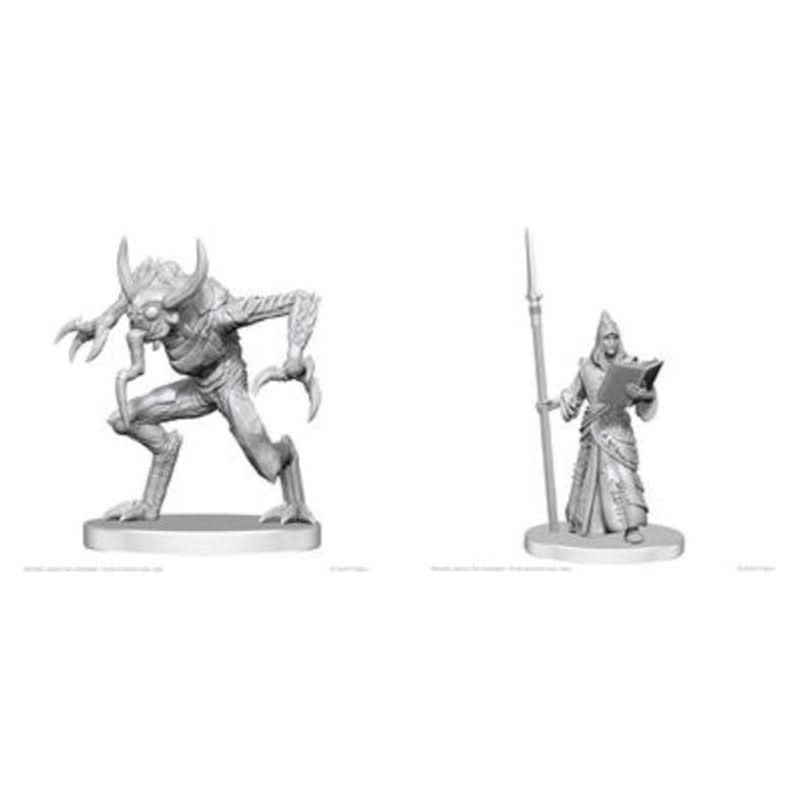 Pathfinder Battles MINIS WV27 VLORIAK (DESPOILER DEMON) & DEMONOLOGIST