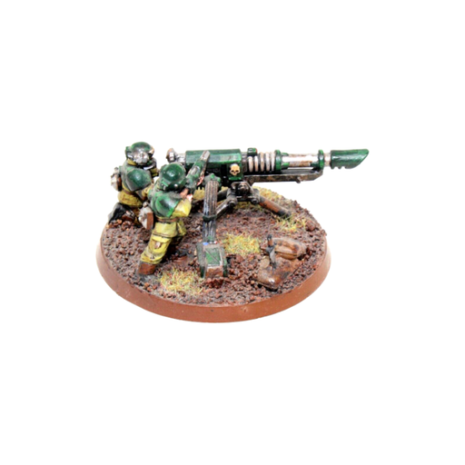 Warhammer Imperial Guard Lascannon Team Well Painted JYS64 - Tistaminis