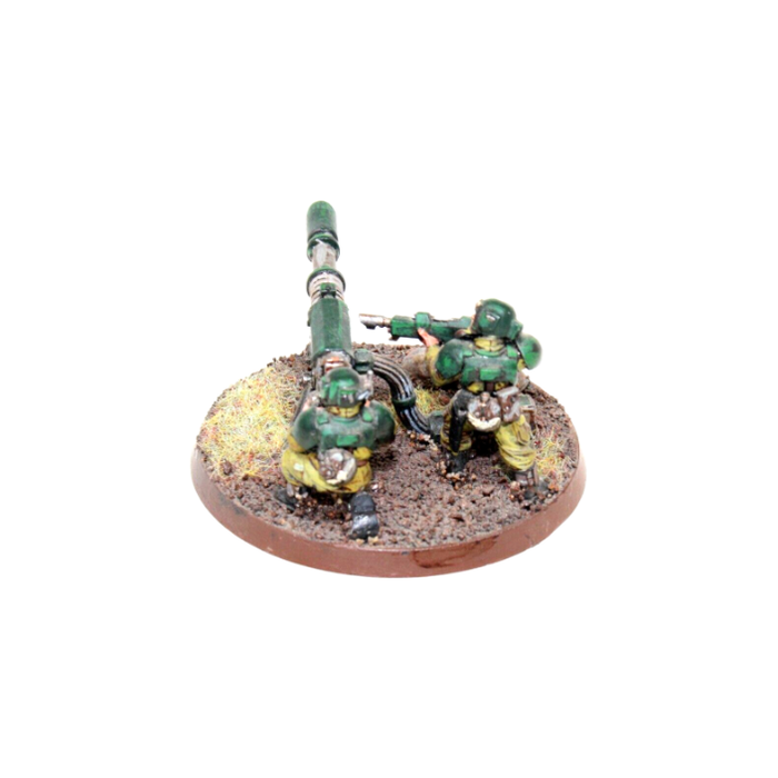 Warhammer Imperial Guard Lascannon Team Well Painted JYS64 - Tistaminis