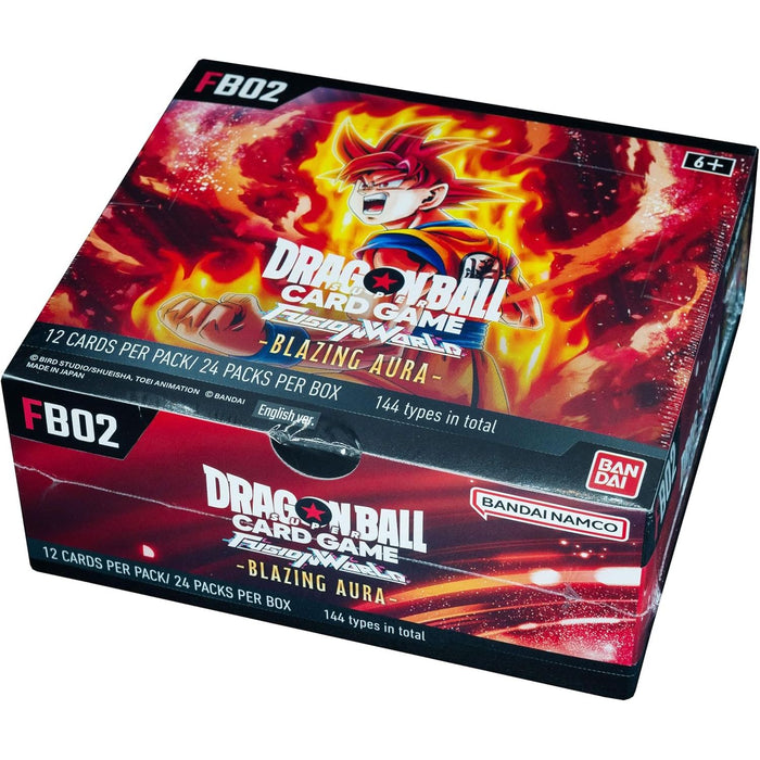 DRAGON BALL FUSION WORLD FB02 BLAZING AURA BOOSTER BOX