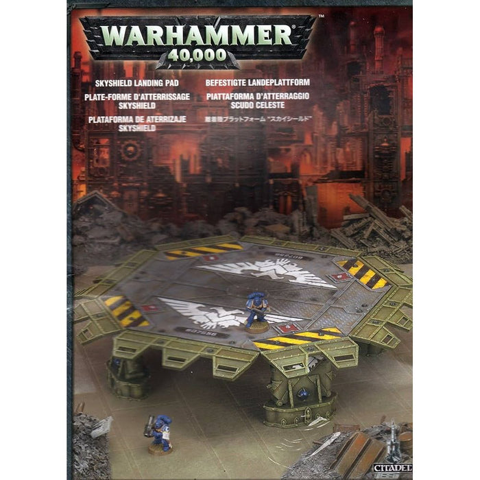 WARHAMMER 40K SKYSHIELD LANDING PAD New - Tistaminis