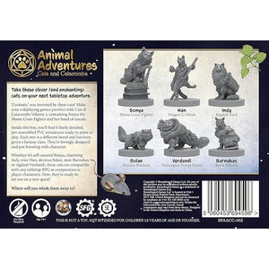 ANIMAL ADVENTURES: CATS & CATACOMBS: QUESTING TOOTH & CLAW VOLUME 2 NEW - Tistaminis