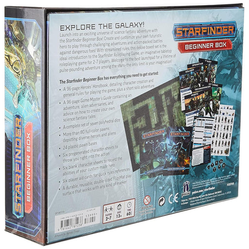 STARFINDER RPG BEGINNER BOX (6) - Tistaminis