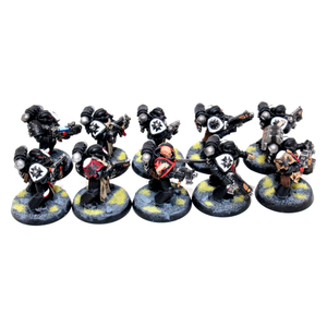 Warhammer Space Marines Black Templars Tactical Squad Well Painted JYS18 - Tistaminis