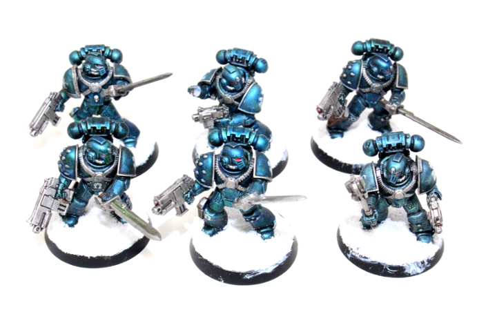 Warhammer Space Marines Tactical Marines Well Painted JYS93