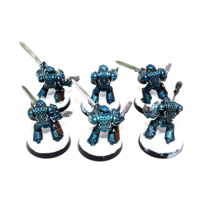 Warhammer Space Marines Tactical Marines Well Painted JYS93