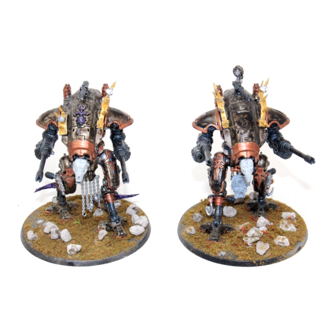 Warhammer Chaos Knights Watch Dog Executioners Well Painted ULN9