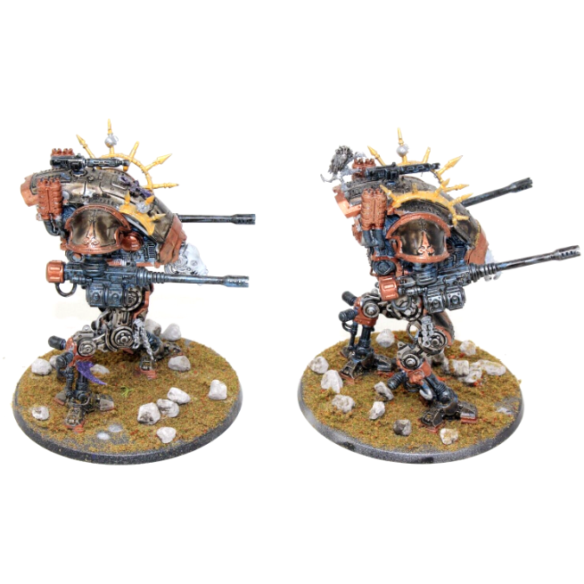 Warhammer Chaos Knights Watch Dog Executioners Well Painted ULN9