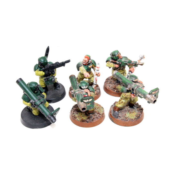 Warhammer Imperial Guard Missle Launcher Team Well Painted JYS64 - Tistaminis