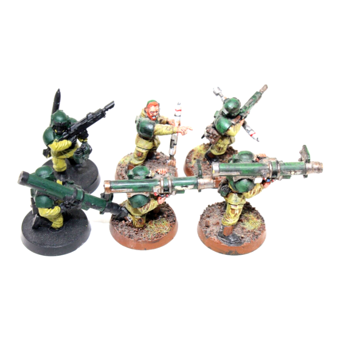 Warhammer Imperial Guard Missle Launcher Team Well Painted JYS64 - Tistaminis