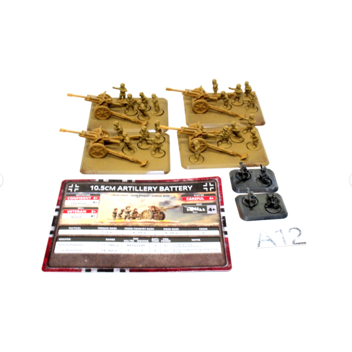 Flames of War 10.5cm Artillery Battery A12 - Tistaminis