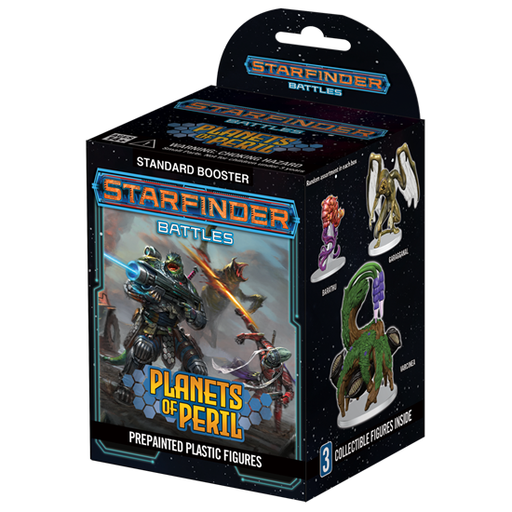 STARFINDER BATTLES PLANETS OF PERIL 8CT BRICK (4) New - Tistaminis