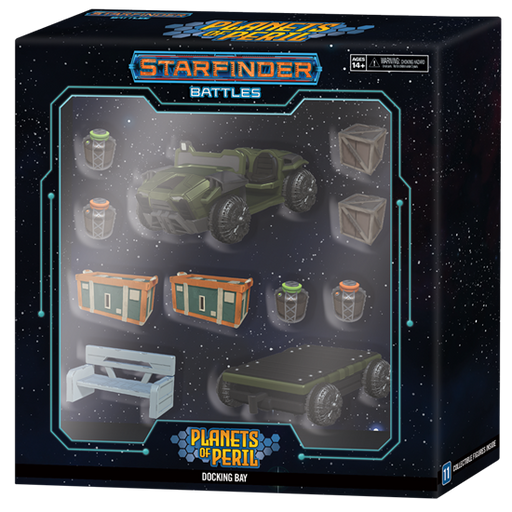 STARFINDER BATTLES PLANETS OF PERIL DOCKING BAY New - Tistaminis