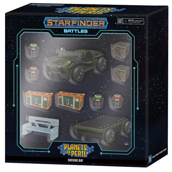 STARFINDER BATTLES PLANETS OF PERIL DOCKING BAY New - Tistaminis