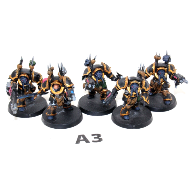 Warhammer Chaos Space Marines Terminator Squad A3