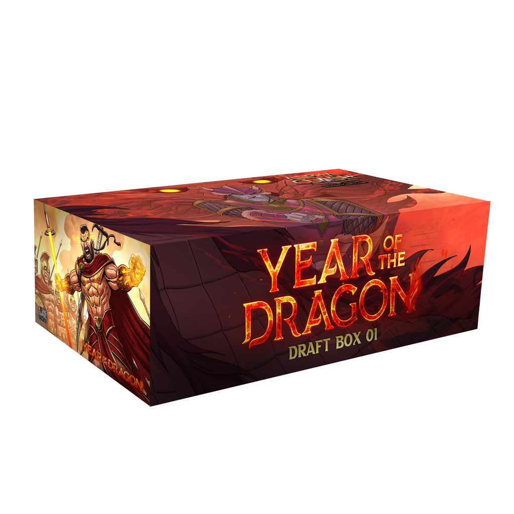 ALPHA CLASH DRAFT BOOSTER BOX YEAR OF THE DRAGON New - Tistaminis
