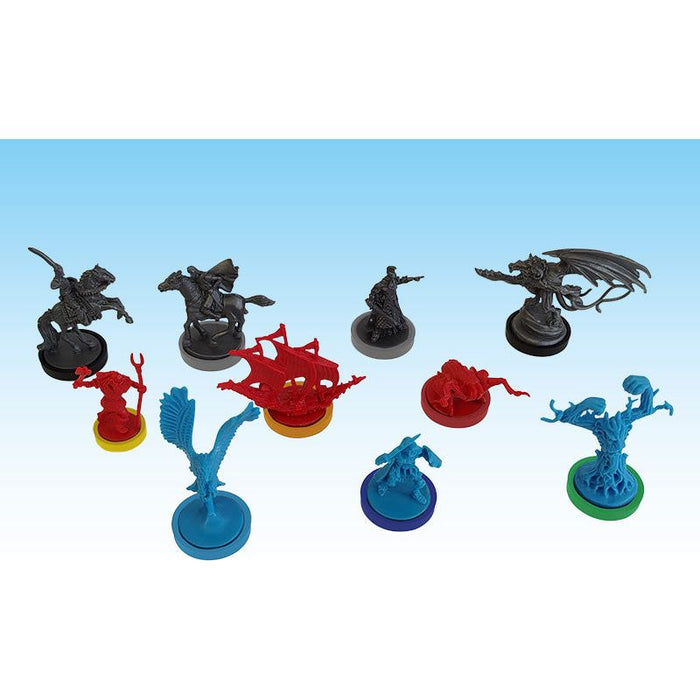 WAR OF THE RING COLORED PLASTIC RINGS EXPANSION ACCESSORY (100)